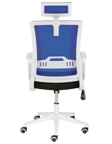 Mayer Bürostuhl mySTUDIO, 2377 502 Stoff blau, Gestell weiss