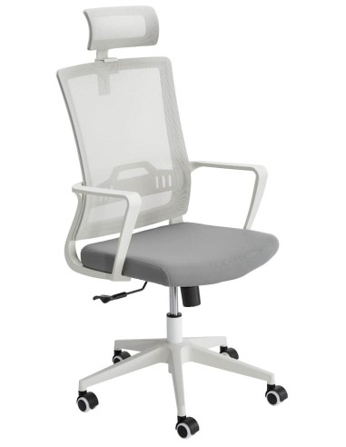 Mayer Bürostuhl mySTUDIO, 2377 508 Stoff grau, Gestell weiss