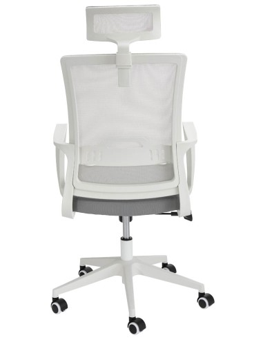 Mayer Bürostuhl mySTUDIO, 2377 508 Stoff grau, Gestell weiss