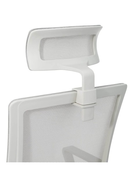 Mayer Bürostuhl mySTUDIO, 2377 508 Stoff grau, Gestell weiss