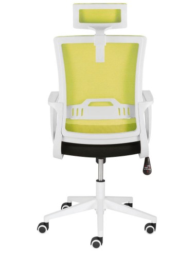 Mayer Bürostuhl mySTUDIO, 2377 503 Stoff grün, Gestell weiss