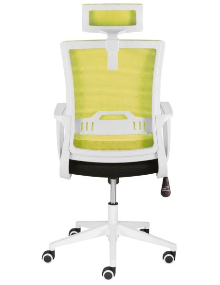 Mayer Bürostuhl mySTUDIO, 2377 503 Stoff grün, Gestell weiss