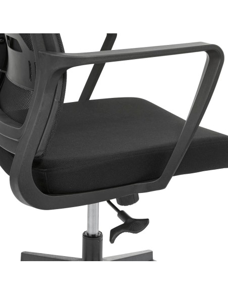 Mayer Bürostuhl mySTUDIO, 2378 501 Stoff schwarz, Gestell schwarz