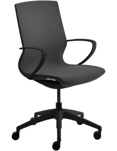 Mayer Bürostuhl myMORRIS, 2445 614 Stoff anthrazit, Gestell schwarz