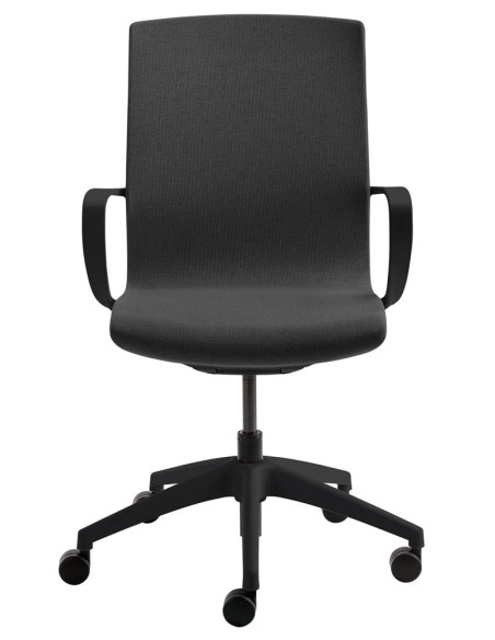 Mayer Bürostuhl myMORRIS, 2445 614 Stoff anthrazit, Gestell schwarz