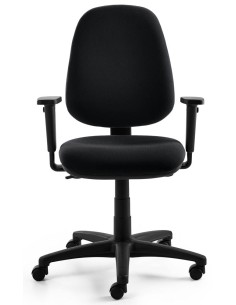 Mayer Bürostuhl myALPHA Stoff schwarz, Gestell schwarz 2