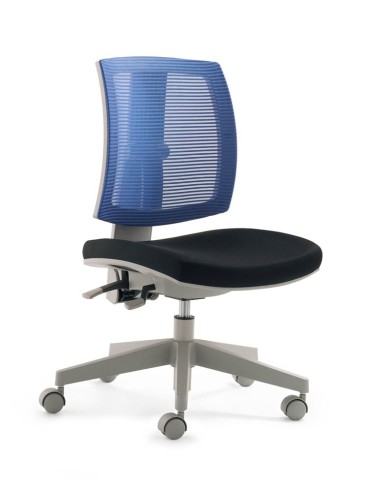 Mayer Kinderdrehstuhl myFLEXO, 2432 502 Stoff blau, Gestell grau