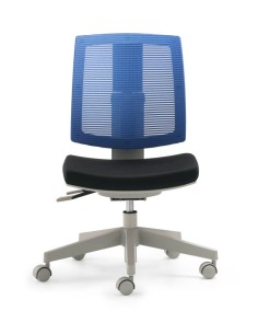 Mayer Kinderdrehstuhl myFLEXO, 2432 502 Stoff blau, Gestell grau 2