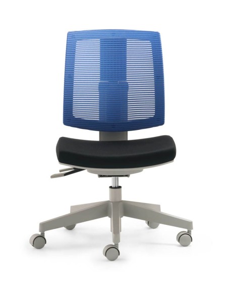 Mayer Kinderdrehstuhl myFLEXO, 2432 502 Stoff blau, Gestell grau