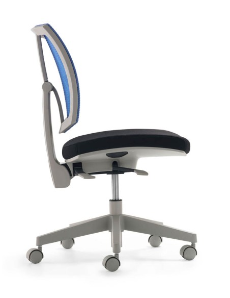 Mayer Kinderdrehstuhl myFLEXO, 2432 502 Stoff blau, Gestell grau