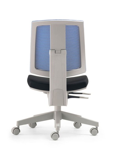 Mayer Kinderdrehstuhl myFLEXO, 2432 502 Stoff blau, Gestell grau