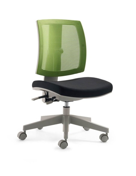 Mayer Kinderdrehstuhl myFLEXO, 2432 503 Stoff grün, Gestell grau