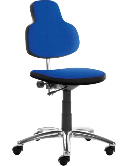 Mayer Arbeitsdrehstuhl myMAX mittelblau, schwarz