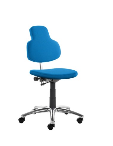 Mayer Arbeitsdrehstuhl myMAX karibikblau Kunstleder