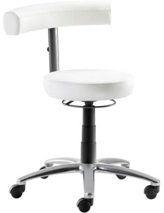 Mayer Arbeitsdrehstuhl myQUIZZ weiss Kunstleder 44-56cm