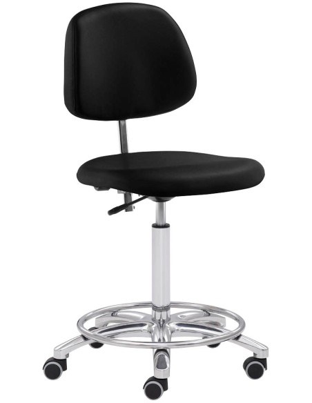 Mayer Arbeitsdrehstuhl schwarz Kunstleder