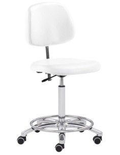 Mayer Arbeitsdrehstuhl weiss Kunstleder
