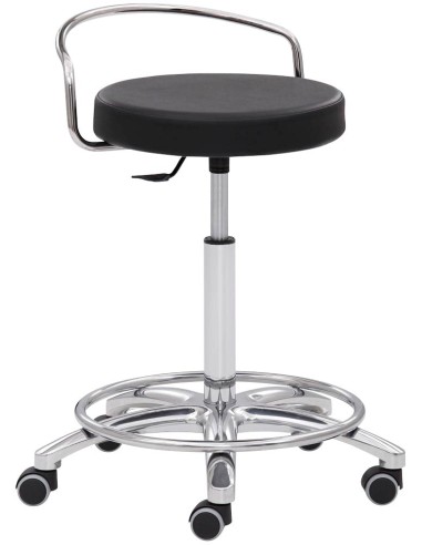 Mayer Arbeitshocker 1253 30572 schwarz Kunstleder