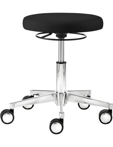 Mayer Arbeitshocker myXPERT - Maxi Tellersitz 1296 30 572 schwarz Kunstleder