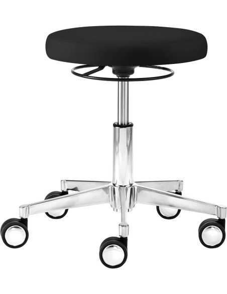 Mayer Arbeitshocker myXPERT - Maxi Tellersitz 1296 30 572 schwarz Kunstleder