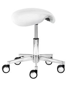 Mayer Sattelhocker myXPERT 1297 30 582 weiss Kunstleder