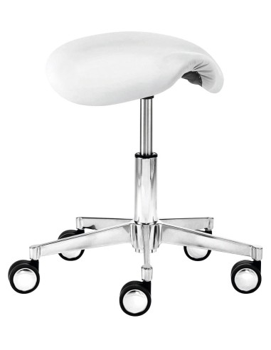 Mayer Sattelhocker myXPERT 1297 30 582 weiss Kunstleder