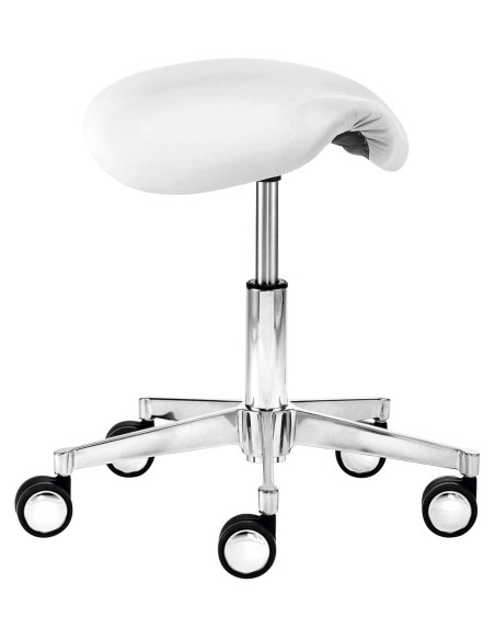 Mayer Sattelhocker myXPERT 1297 30 582 weiss Kunstleder