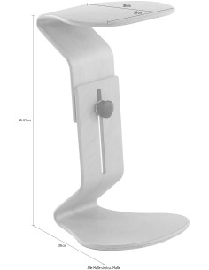 Mayer Hocker myERCOLINO grau Ergo 2