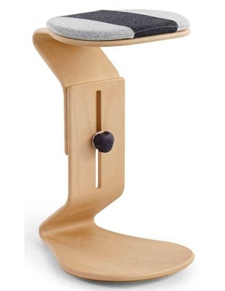 Mayer Hocker myERCOLINO grau-anthrazit Ergo