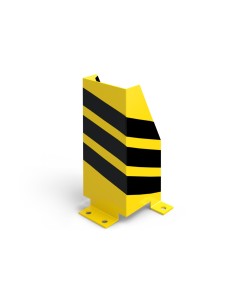 Anfahrschutz / Rammschutz U-Form für Palettenregal, 400 mm hoch, 195 mm breit