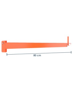 Kragarm für Kragarmregal 80cm / lackiert / Traglast 500 kg