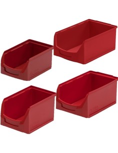 Sichtlagerkasten Rot