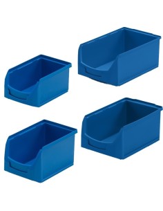 Sichtlagerkasten Blau