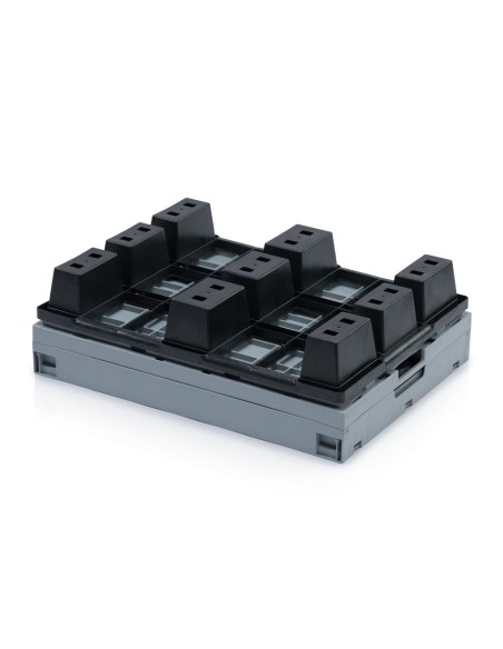 Klappbare Bigbox  80 x 60 x 55 cm Leichtpalette