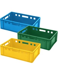 Fleischkasten Farbig 60 x 40 x 20 cm, Stapelbar