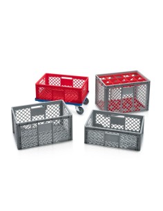 Eurobehälter - Stapelbehälter Durchbrochen offene handgriffe