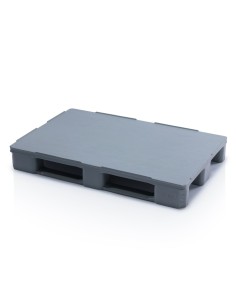 Kunststoff-Hygienepalette glatt 120 x 80 cm