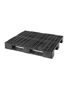 Kunststoff-Ladepalette gelocht ECO 120 x 100 cm - 3 Kufen