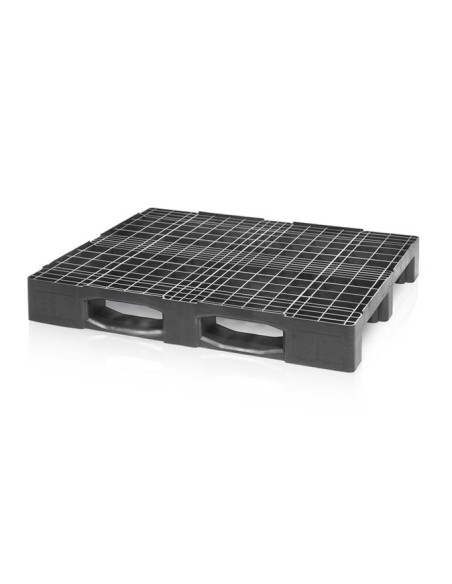 Kunststoff-Mediumpalette perforiert 120 x 100 cm - 3 Kufen