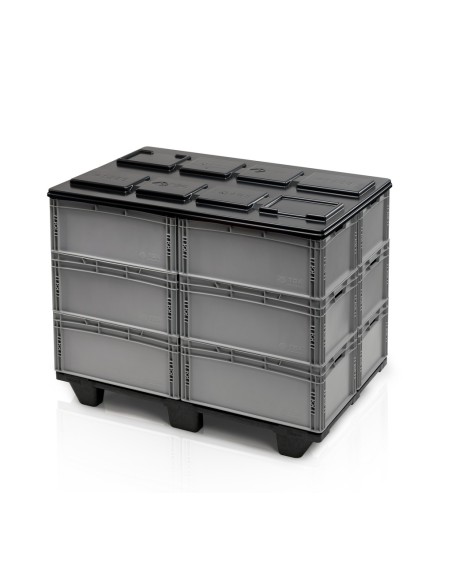 Kunststoff-Palettendeckel 120 x 80 cm