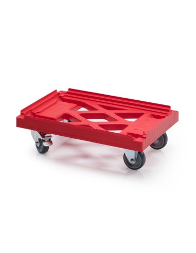 Transportroller HL 2 lenkbare + 2 feste Rollen mit Bremse