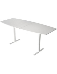 Konferenztisch Move 3 10306010, elektrisch höhenverstellbar 72-120cm (H), 250x100cm (BxT), 6 Personen, Tonnenform