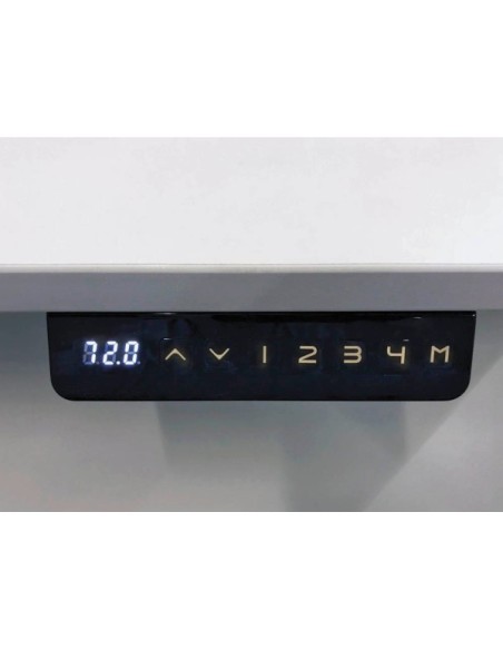 Konferenztisch Move 3 10306010, elektrisch höhenverstellbar 72-120cm (H), 250x100cm (BxT), 6 Personen, Tonnenform