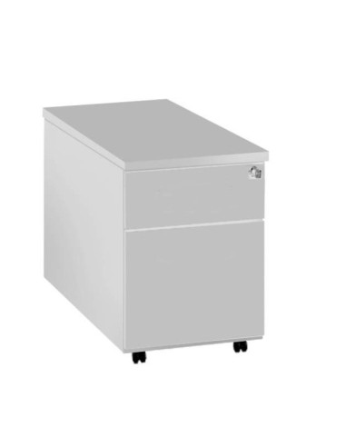 Rollcontainer lichtgrau 2 Auszüge