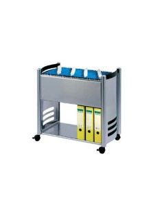 Bürowagen Typ 23 alusilber 66 x 37 x 74cm