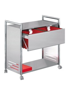 Hängemappenwagen für Hängemappen und Ordner