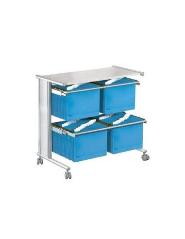 3532 Hängemappenwagen lichtgrau