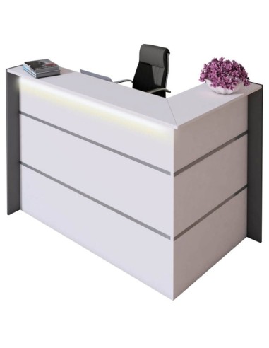 Empfangstheke BARI weiss