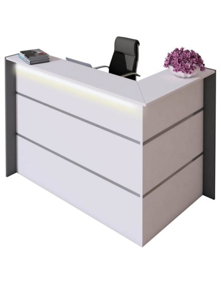 Empfangstheke BARI weiss