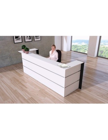Empfangstheke BARI weiss